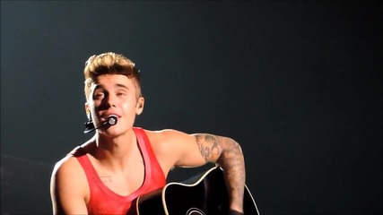 Толкова нежно изпълнение! Justin Bieber - Fall (live in Buenos Aires, Argentina) 14.11.2013