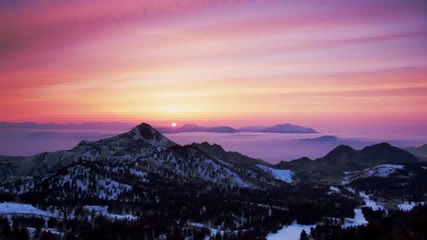 Time Lapse - залез (hd 720p) 