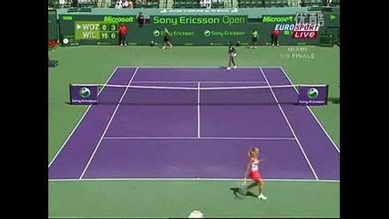 Venus Williams Vs Caroline Wozniacki Miami 2008