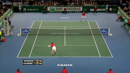 Berdych vs Murray - Paris 2011