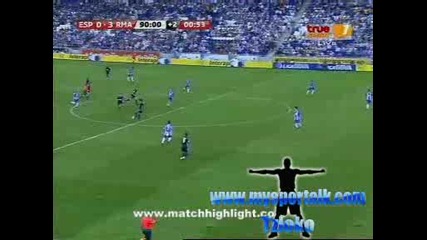 Еспаньол - Реал Мадрид 0:3 Кристиано Роналдо Гол