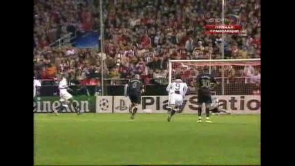 Севиля - Арсенал 3:1 Фреди Кануте Гол