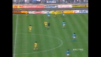 Napoli - Lazio [29.04.90] Maradona 8