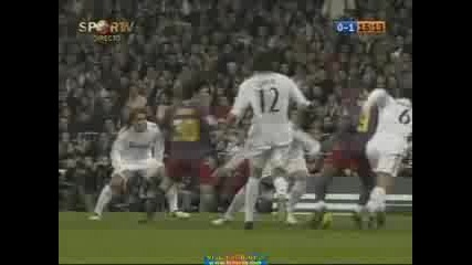 Много красив гол на Самуел Етоо срещу Реал Мадрид 