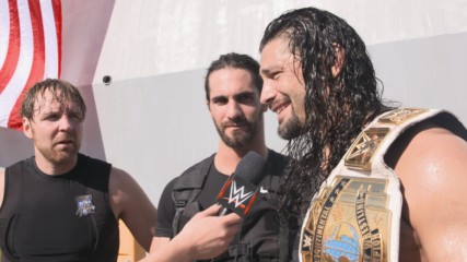 The Shield are proud to compete in front of the U.S. Armed Forces: WWE.com Exclusive, Dec. 14, 2017