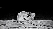 Пясъчна анимация с бели мечки