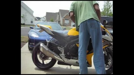 Suzuki Gsxr600 K8 Two Brothers Exhaust Vs Stock