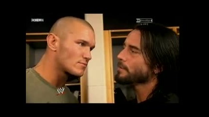 Wwe Survivor Series 2009 Backstage with Team Randy