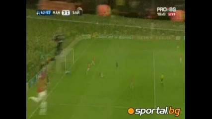 Ман Юнайтед (3 - 2) Байерн Мюнхен 07.04.10