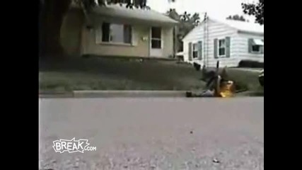 Skate Grind Fail = Hilarious Double Pwnage - Break Fails 