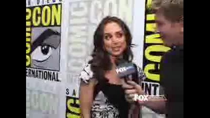 Dollhouse s Eliza Dushku at Comic - Con 