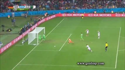 Германия на 1/4 финал на Световното! Германия 2:1 Алжир 30.06.2014