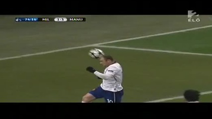 Hq Milan - Manchester United 1:3 Rooney