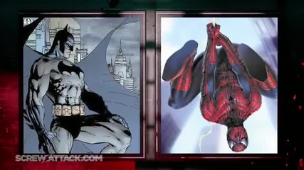 Batman Vs Spider-man - Death Battle! - Screwattack!