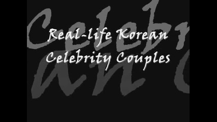 Real-life Korean Celebrity Couples