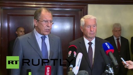 Belgium: Lavrov endorses Council of Europe, hopes it will help realise Minsk agreement
