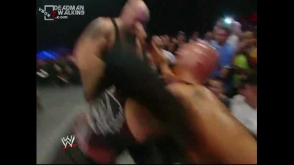 Big Show vs Luke Gallows ( Superstars - 9/9/2010 ) 