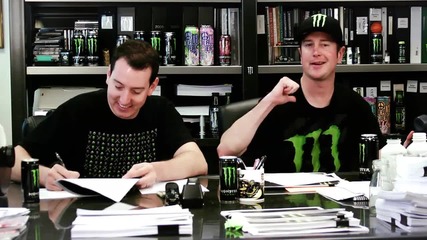 Monster Energy Ultimate Intern Search - Message from Kyle and Kurt Busch!