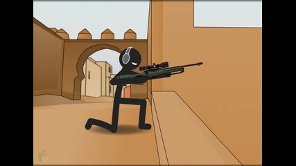 Counter-strike - de_dust2 анимация (hd)