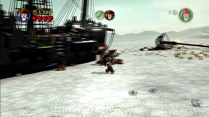 Lego Pirates of the Caribbean Jack Sparrow Gameplay