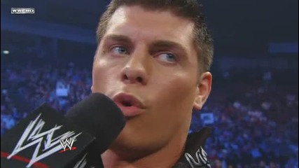 Wwe 25/06/10 Cody Rhodes се смята за най - красивият в Wwe 