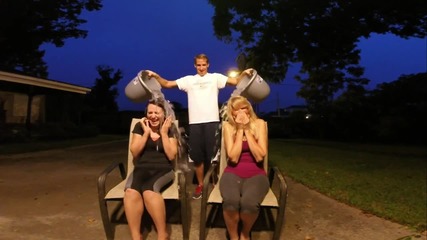 Courtney and Mom Als Ice Bucket Challenge