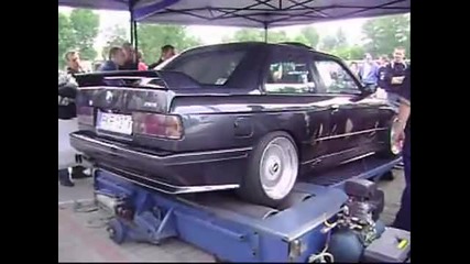 Bmw E30 M3 Dynohamownia - Krotoszyn Tuning Show 2009