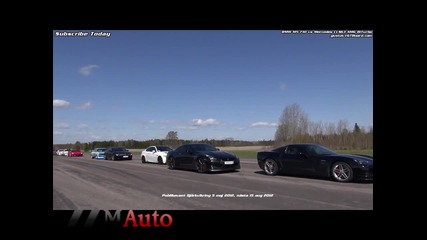 F10 Bmw M5 vs Mercedes Cls63 Amg Biturbo / Mauto