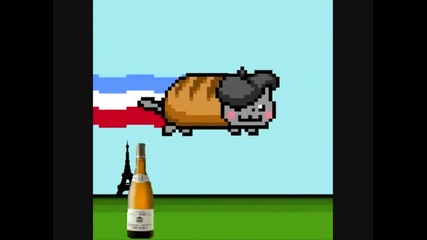 French Nyan Cat
