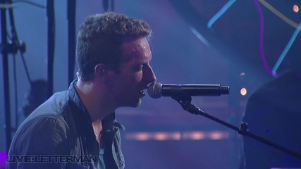 Coldplay - Fix You (live on Letterman)
