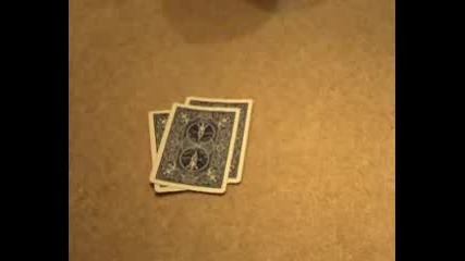 Magic trick Thisnthat card trick 