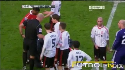 Манчестър Юнайтед - Ливърпул 1:0 (09.01.2011) - Fa Cup