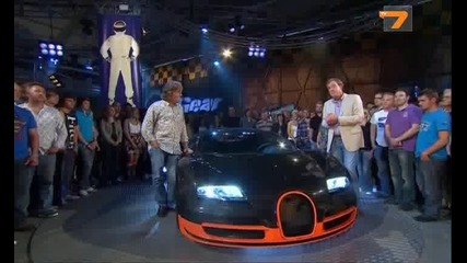 Top Gear - Bugatti Veyron Super Sport разви 431 км/ч