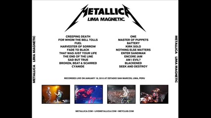 Metallica - Creeping death live in Lima (19.01.2010) 