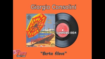 Sanremo 1954 - Giorgio Consolini - Berta Filava