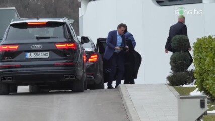 Кирил Домусчиев пристигна за срещата на Изпълкома на БФС