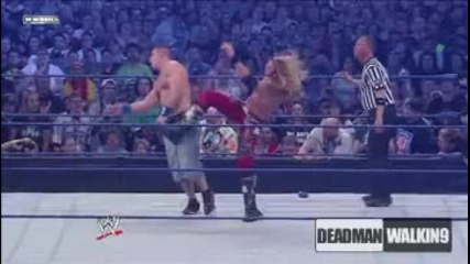 Edge и Cena - Работа в екип,  макар и за кратко - Wrestlemania 25