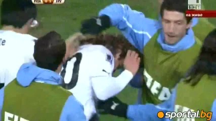 South Africa - Uruguay ( Forlan bomb ) 0 - 1