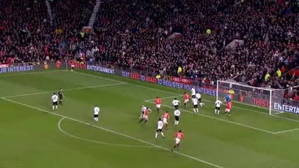 Бербатов гол Man United 3 - 0 Burnley репортаж
