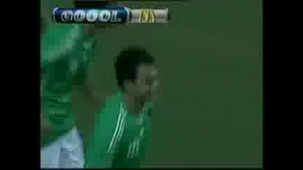 Mexico 4 : 0 Venezuela - Приятелски мач 24.06.09
