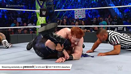 Sheamus mocks Jeff Hardy from top rope: WWE Extreme Rules 2021 (WWE Network Exclusive)