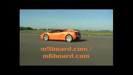 Bmw M6 vs Lamborghini Gallardo - Отново Bmw показва мощ