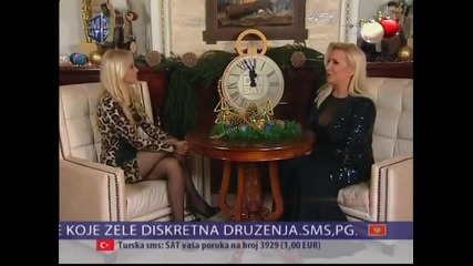 Vesna Zmijanac - Estradne vesti - (DM SAT 01.01.2015)