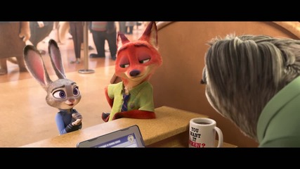 Zootopia Official Us Sloth Trailer