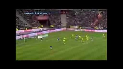 Франция 1 - 0 Литва (04.01.09)