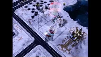 Red Alert 3 - Epic Mcv Vs Tanks