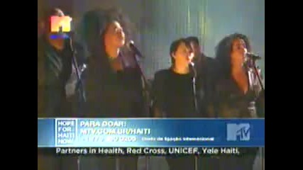 Shakira Hope For Haiti Now Shakira Live - January 23 2010 - Mtv Brazil ao vivo 
