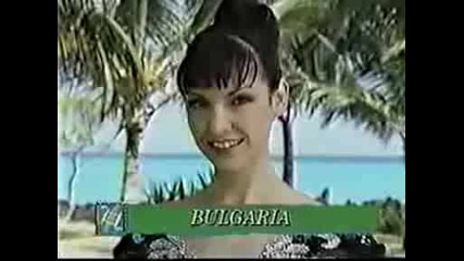 Мис Свят - 1995.представяне на Мис България
