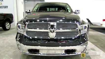 2014 Ram 1500 Ecodiesel Laramie Long Horn - Exterior, Interior Walkaround-2014 Ottawa Auto Show