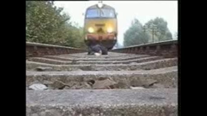 Craziest Train Stunt 